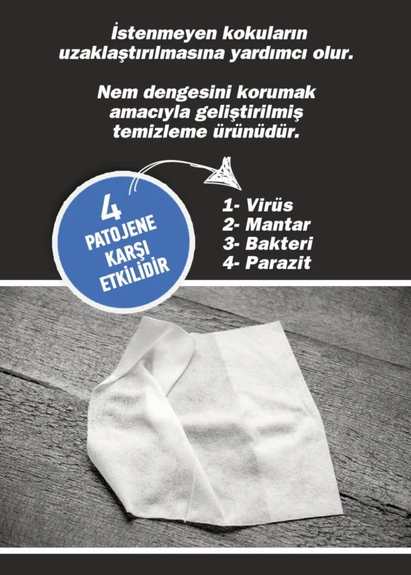 TTO THERMAL İntiMEN Temizleme Mendili 12 Adet - Görsel 2