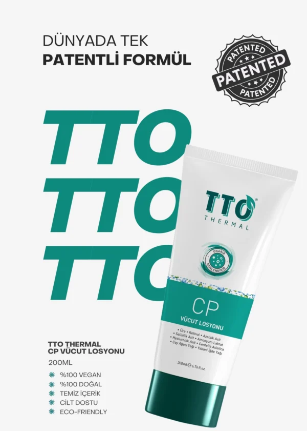 TTO Vücut Losyonu Cp 200ml Keratosis Pilaris Ve Batık (Tavuk Derisi Görümüne Karşı) - Görsel 6