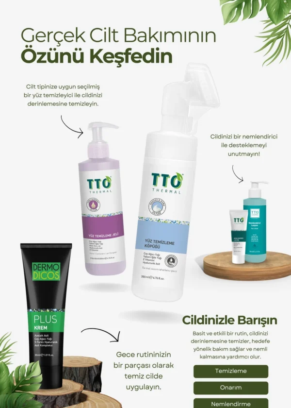 TTO Dermodicos Plus Krem 30 ml Akne Ve Lekelerde ( Çay Ağacı Yağı / Tea Tree Oil / Azeleik Asit ) - Görsel 5