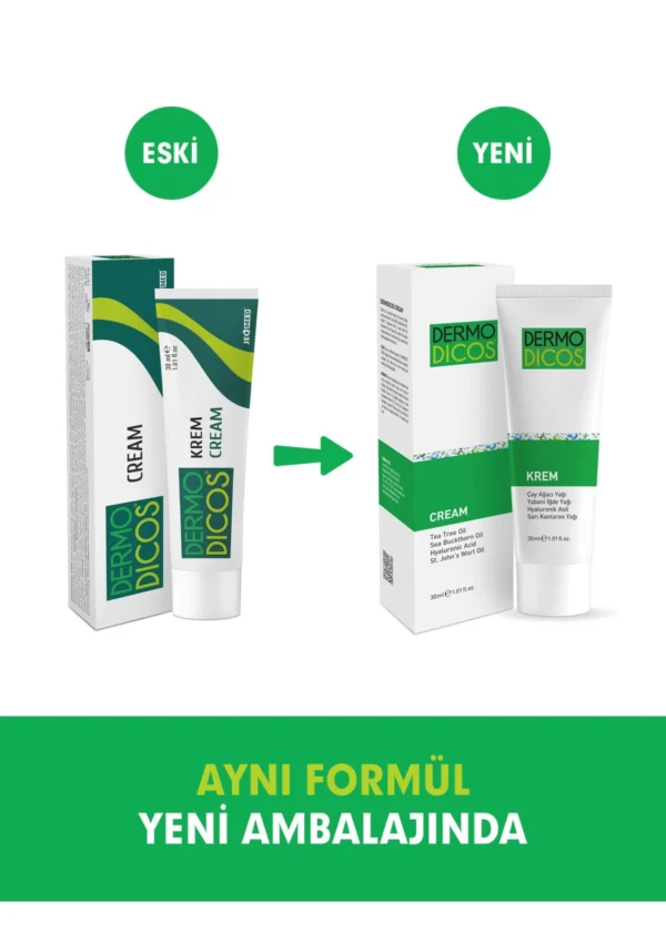 TTO Dermodicos Krem 30 ml (Çay Ağacı Yağ / Tea Tree Oil) - Görsel 5