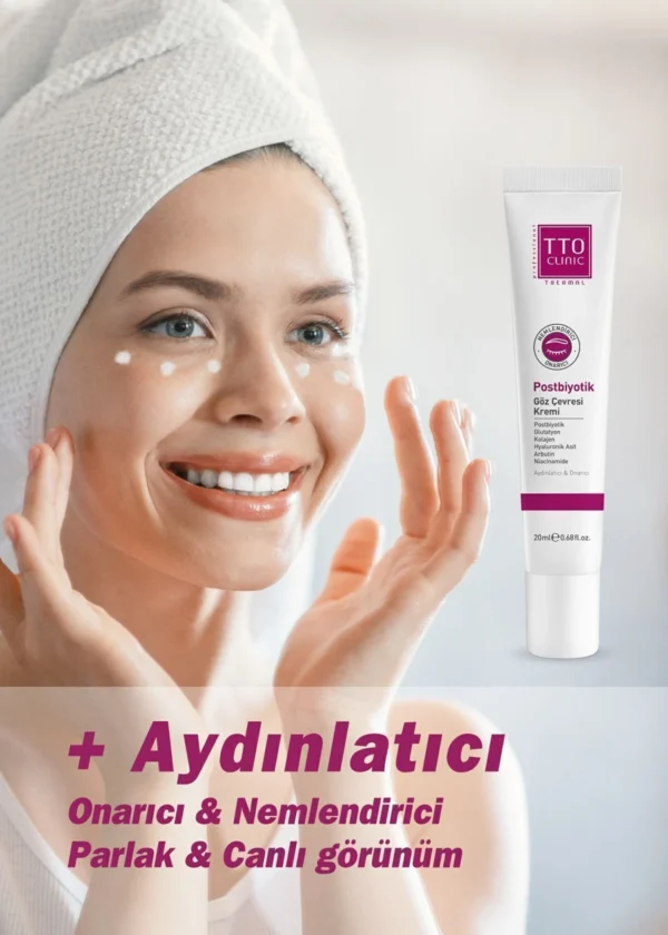 TTO CLINIC Postbiyotik Göz Çevresi Kremi 20 ml - Görsel 2