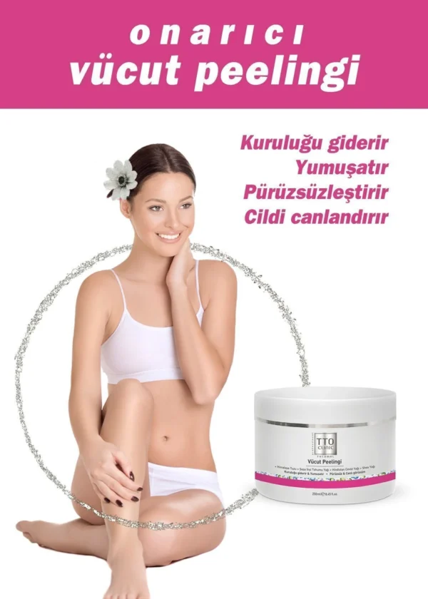 TTO CLINIC Vücut Peelingi 250 ML (Çay Ağacı Yağı / Tea Tree Oil ) - Görsel 3