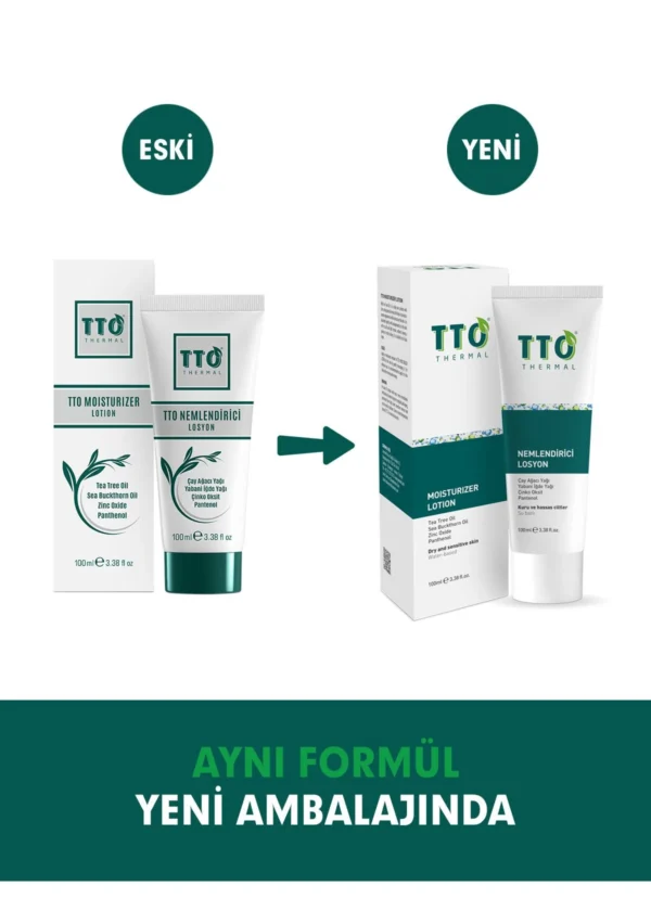 TTO Nemlendirici Losyon 100 ml ( Çay Ağacı Yağı / Tea Tree Oil ) - Görsel 2