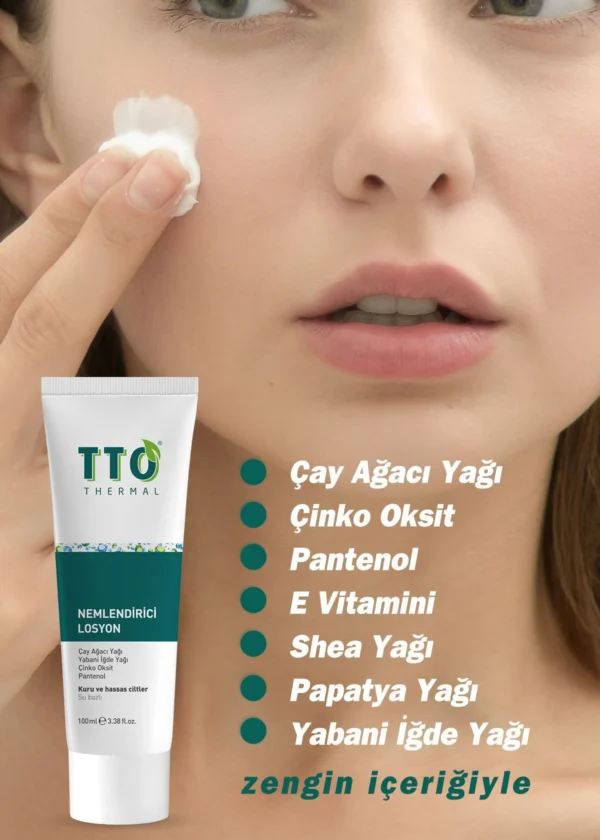 TTO Nemlendirici Losyon 100 ml ( Çay Ağacı Yağı / Tea Tree Oil ) - Görsel 3
