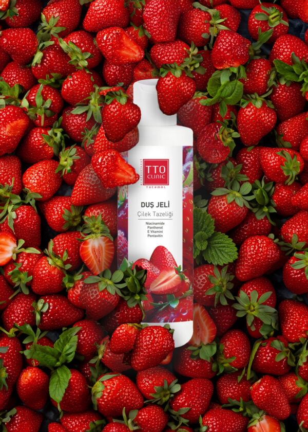 TTO Clinic Duş Jeli - Çilek Tazeliği 500 ML - Görsel 2